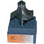 Фреза Globus Item 1017 D41mm L20mm d8mm R14mm
