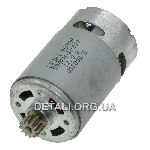Двигатель шуруповерта 12В Интерскол оригинал