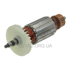 Якорь болгарка Rebir LSM 125 900 W новый (156*38 шлиц 8мм) 2