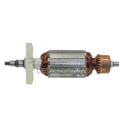 Якорь болгарка Rebir LSM 125 900 W новый (156*38 шлиц 8мм)