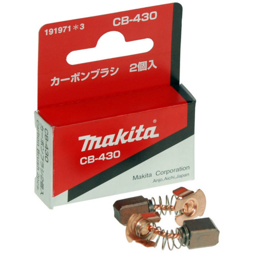 Щетки Makita CB-430 7х7,2 перфоратора BHR240 оригинал 191971-3