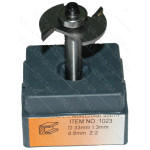 Фреза Globus Item 1023 D33mm L3mm d8mm Z:2