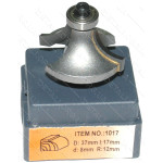 Фреза Globus Item 1017 D37mm l17mm d8mm R12mm