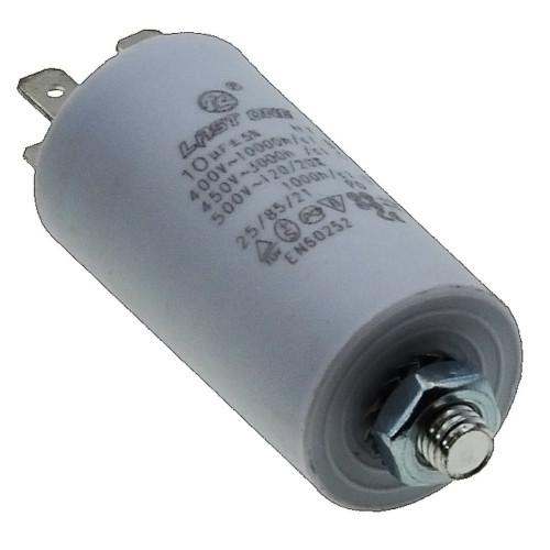 Конденсатор Last One 10мкф клеми + гвинт HY2 CBB-60M (D30 / H57 мм)