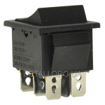 Тумблер 3 положения 6 контактов 25*31 mm 16A