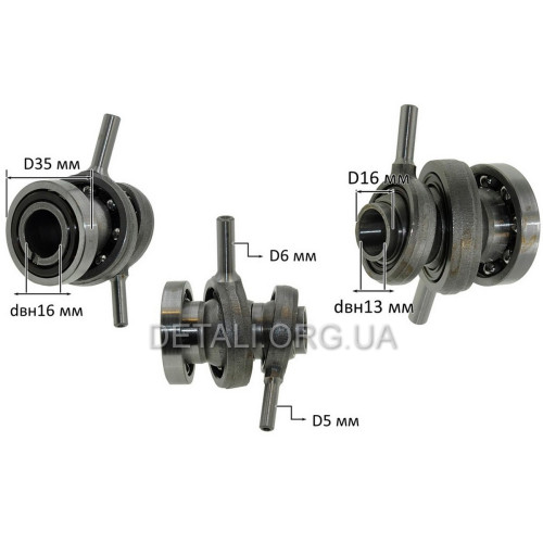 Пьяный подшипник перфоратора Bosch 2-28 двойной аналог 16170006BX