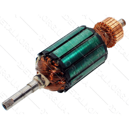 Якорь шлифмашины DWT EX125VS (151*41 шлицы 8мм)