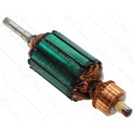 Якорь шлифмашины DWT EX125VS (151*41 шлицы 8мм)