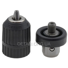 Самозатискний патрон 1/2UNF 2-13mm з перехідником перфоратора Bosch GBH 2-26 DFR аналог 2608572212