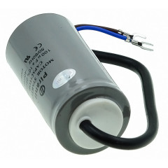 Конденсатор пусковий 100мкф 250V (D42 / H81 / дроти) 2