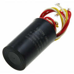 Робочий конденсатор Leon One 8+3мкф 450V (D40 / H73 мм) 2