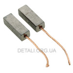 Щетки меднографитовые 6х6,5х18 (2 шт)