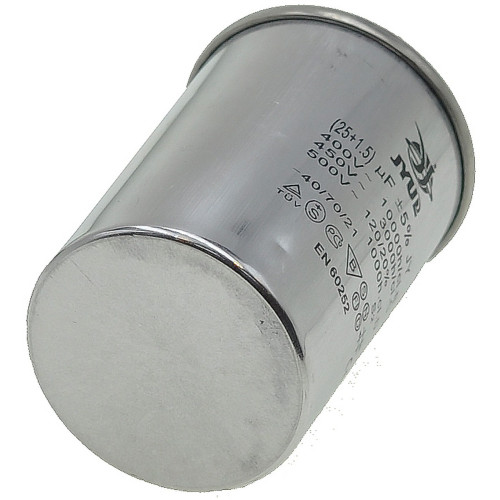 конденсатор JYUL CBB-65 25+1.5мкф - 450 VAC алюміній(50*75 mm)