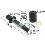 Палец отбойного молотка Powertech в сборе d12*14 L99