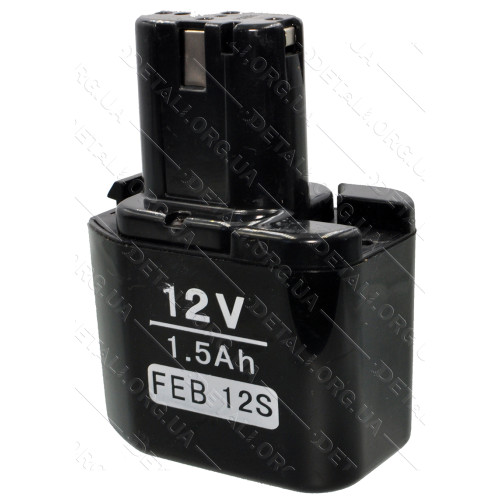 Акумулятор шуруповерта Hitachi вузький 4 контакти FEB12s 12V 1.5Ah