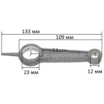 Шатун компресора L133*109 d1 12 d2 23 Lмц - 84 мм