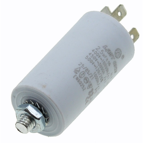 Конденсатор Last One 2.5мкф клеми + гвинт HY2 CBB-60M (D30 / H57 мм)