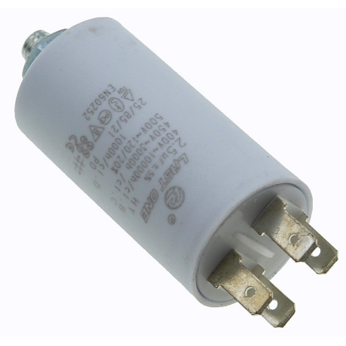 Конденсатор Last One 2.5мкф клеммы + винт HY2 CBB-60M (D30 / H57 мм)
