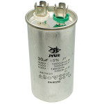 Конденсатор JYUL CBB-65 30мкф - 450 VAC алюминий (45*86 mm)