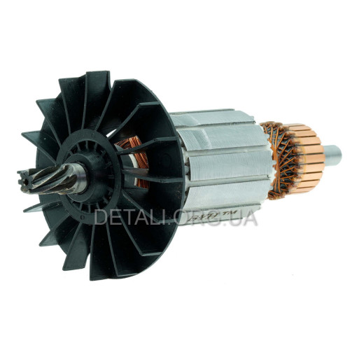 Якорь перфоратор Bosch GBH 2-28 | Procraft 1250 (137*35 7-з лево) аналог 1614010262