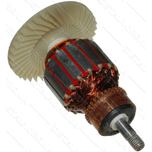Якорь шлифмашина ленточная Sturm BS8512 / Энергомаш ЛШМ 85120 / Фиолент МШЛ 1-100 (149*54 вн. резьб)