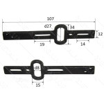 Шток лобзик DWT STS-400-VS/500-VS/550VP/650-VP L 107*12*3,5мм оригинал