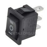 Тумблер 3 положения 3 контакта 15*21 mm 6A