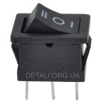 Тумблер 3 положения 3 контакта 15*21 mm 6A