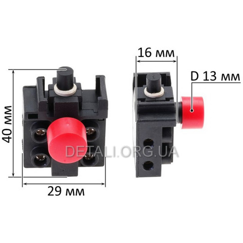 Кнопка полировка Зенит ЗПМ 180/1800, Forte P 14-180 VD