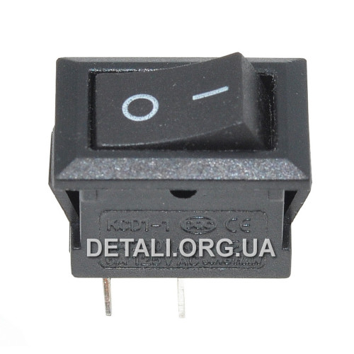 Тумблер 2 положения 2 контакта 10*15 mm 3A