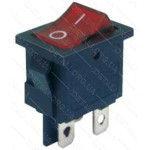 Тумблер с подсветкой 2 положения 4 контакта 15*21 mm 6A