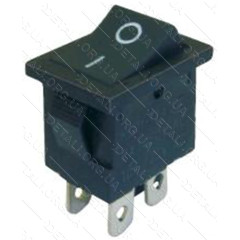 тумблер 2 положення 4 контакти 15*21 mm 6A