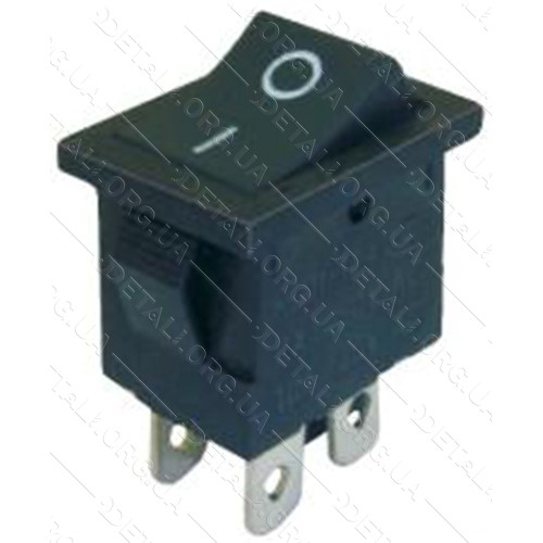 тумблер 2 положення 4 контакти 15*21 mm 6A