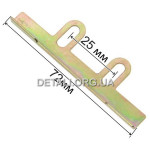 Регулировочная пластина электрорубанка Makita 1901 аналог 342430-2 (2шт)