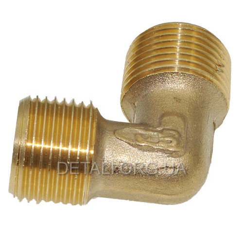 JB. Уголок компрессора резьба 3/8"*3/8" (качество)
