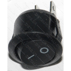 Тумблер круглый 2 положения 2 контакта d 24 mm 6A
