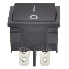 Тумблер 2 положения 4 контакта 21*24 mm 6A 2