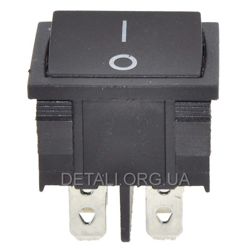 Тумблер 2 положення 4 контакти 21*24 mm 6A