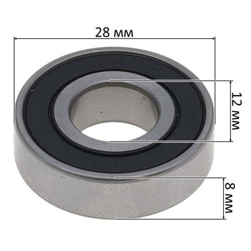 Підшипник Black &amp; Decker/DeWalt НСН 6001RS (8*12*28) оригінал 605040-24