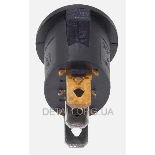 Тумблер овал з підсвічуванням 2 положення 3 контакти 17*25 mm 6A