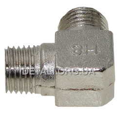 Уголок компрессора 1/4" - M14*1,5 хром