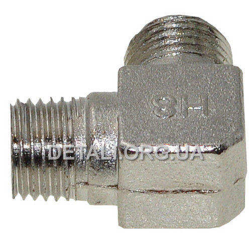 Кут компресора 1/4" - M14*1,5 хром