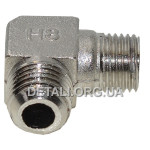Уголок компрессора 1/4" - M14*1,5 хром
