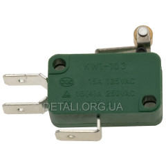 Мікроперемикач Daier KW1-103-6 (10A, 250VAC)