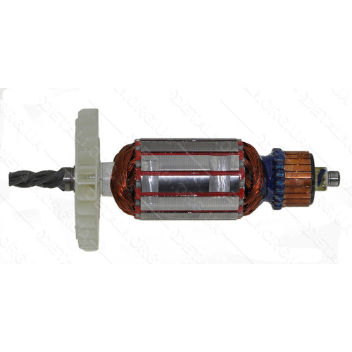 Якорь перфоратора Stanley STHR 323 / Black&Decker BPHR 323K аналог 5140145-40 (165*41 4-з лево)
