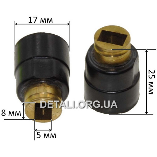 Щеткодержатель 5х8 электрорубанка Makita N1900B (2шт)