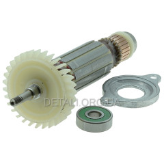 Якорь (Ротор) болгарки в зборе Metabo W 650-125 оригинал 310013000  2
