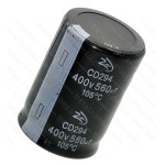 Конденсатор CD294 400V 560мкф сварочного инвертора Зенит ЗСИ-300/3 профи d35 h51