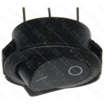 тумблер овал 2 положення 3 контакти 17*25 mm 6A