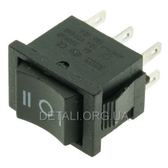 Тумблер 3 положення 6 контактів KCD2 15*21 mm 6A